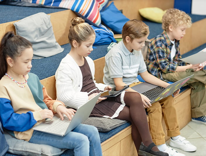 students succeeding with adaptive personalized learning and AI‑driven support